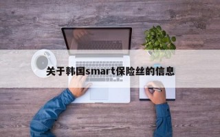 关于韩国smart保险丝的信息